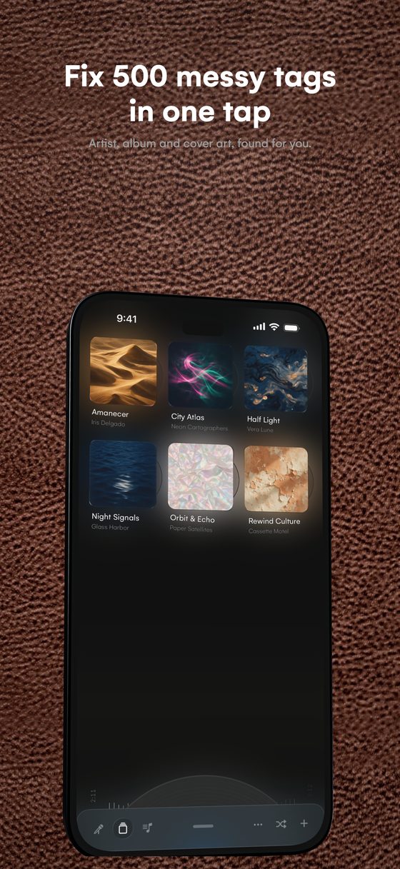 Fix 500 messy tags in one tap